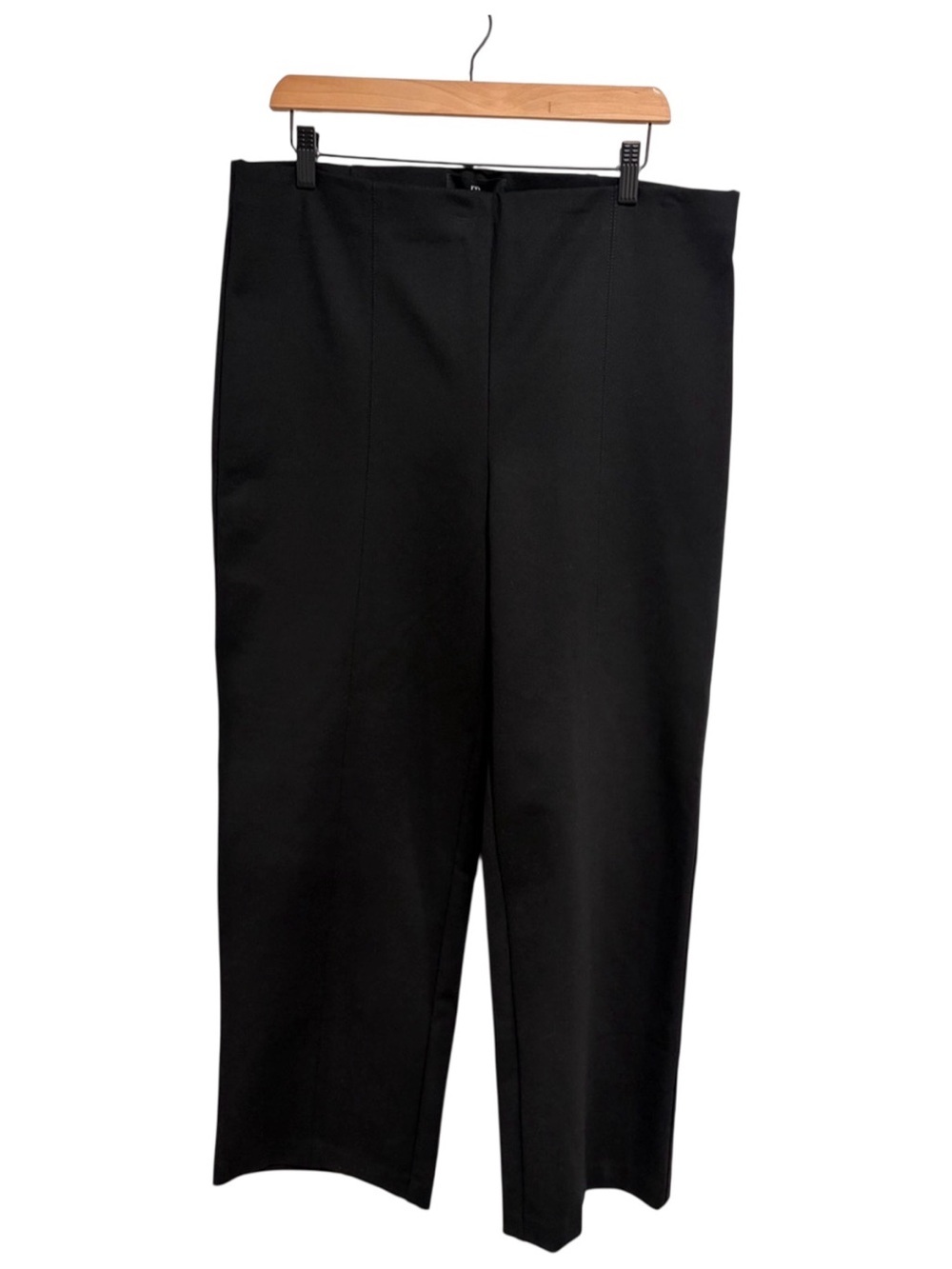Banana Republic Black Straight-Leg Pull-On Women's Pants NWT